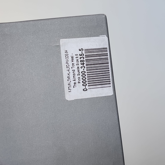 Everlane Pink Suede Almond Heel - Picture 5 of 5